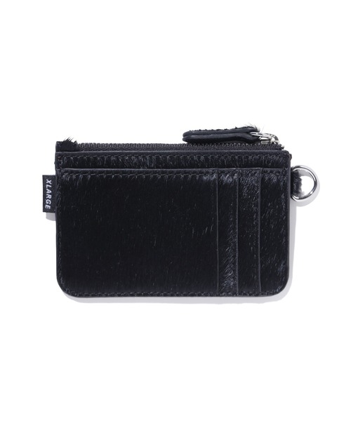XLARGE（エクストララージ）の「COW FUR COATED COIN AND CARD CASE（コインケース・メンズ・ブラック/マルチ/ベージュ/カモフラージュ・ONE SIZE）」の6枚目の写真
