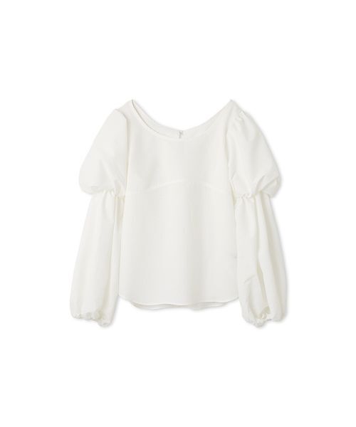 styling/（スタイリング）の「パフスリーブ2WAYブラウス（シャツ/ブラウス・レディース・ブラック/ホワイト/チェック・F）」の13枚目の写真