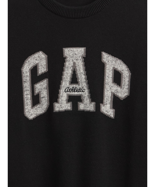 GAP（ギャップ）の「GAPロゴ インターシャ セーター (キッズ)（ニット/セーター・キッズ・ネイビー/ブラック/ベージュ・140cm/150cm/160cm/110cm/120cm/130cm）」の5枚目の写真