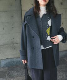 URBAN RESEARCH | スーパー100メルトンPコート(ピーコート)