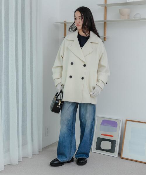 スーパー100メルトンPコート（ピーコート）｜URBAN RESEARCH（アーバン