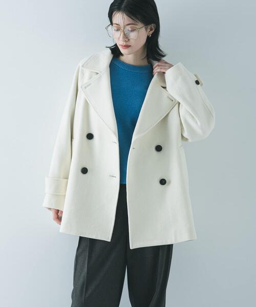 スーパー100メルトンPコート（ピーコート）｜URBAN RESEARCH（アーバン