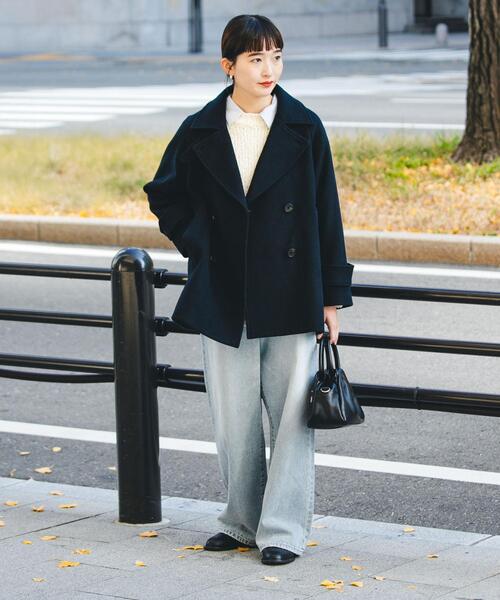 スーパー100メルトンPコート（ピーコート）｜URBAN RESEARCH（アーバン