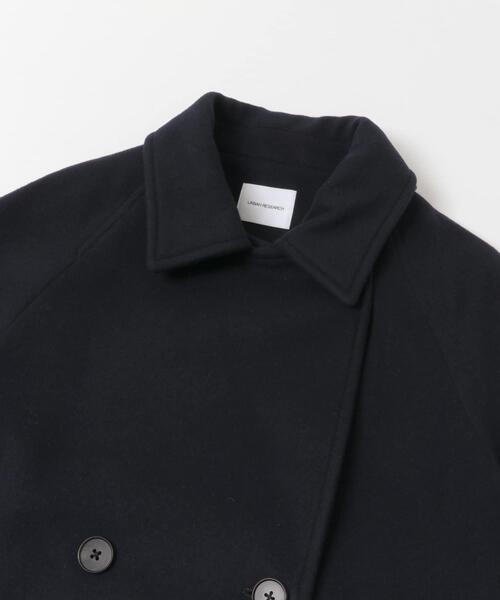 新品アーバンリサーチ　スーパー100メルトンPコート URBAN RESEARCH（アーバンリサーチ）の「スーパー100メルトンPコート