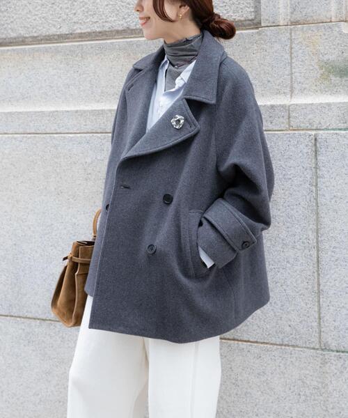 スーパー100メルトンPコート（ピーコート）｜URBAN RESEARCH（アーバン