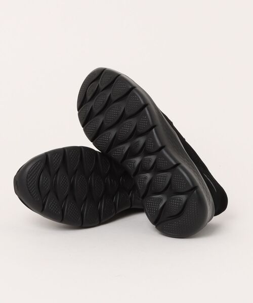 SKECHERS（スケッチャーズ）の「《SKECHERS》53 GO WALK FLEX（スリッポン・レディース・ブラック×ブラック/チョコ・25.0cm/24.5cm/24.0cm/23.5cm/23.0cm/22.5cm）」の4枚目の写真