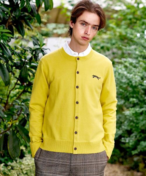 DRESSTERIOR（ドレステリア）の「【Monomax11月号掲載】タイガーエンブロイダリー ラウンドネックカーディガン（カーディガン/ボレロ・メンズ・ベージュ/ブラック/イエロー系その他/グレー/ブルー系その他・92/91/90/94）」の5枚目の写真