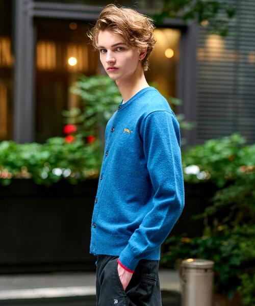 DRESSTERIOR（ドレステリア）の「【Monomax11月号掲載】タイガーエンブロイダリー ラウンドネックカーディガン（カーディガン/ボレロ・メンズ・ベージュ/ブラック/イエロー系その他/グレー/ブルー系その他・92/91/90/94）」の16枚目の写真