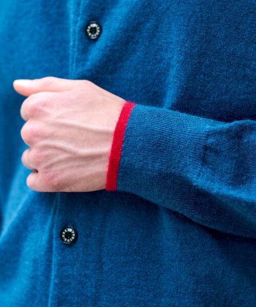 DRESSTERIOR（ドレステリア）の「【Monomax11月号掲載】タイガーエンブロイダリー ラウンドネックカーディガン（カーディガン/ボレロ・メンズ・ベージュ/ブラック/イエロー系その他/グレー/ブルー系その他・92/91/90/94）」の19枚目の写真