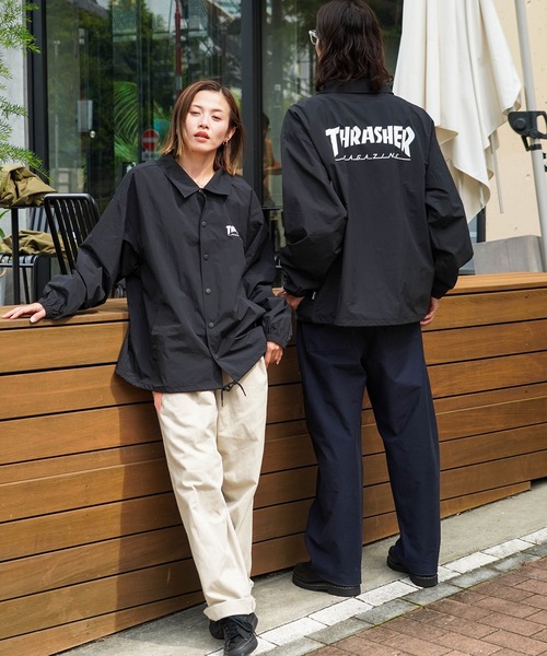 ジャケット・アウター te20r オーバーサイズ テックメルトン コーデュロイ襟ハンティング