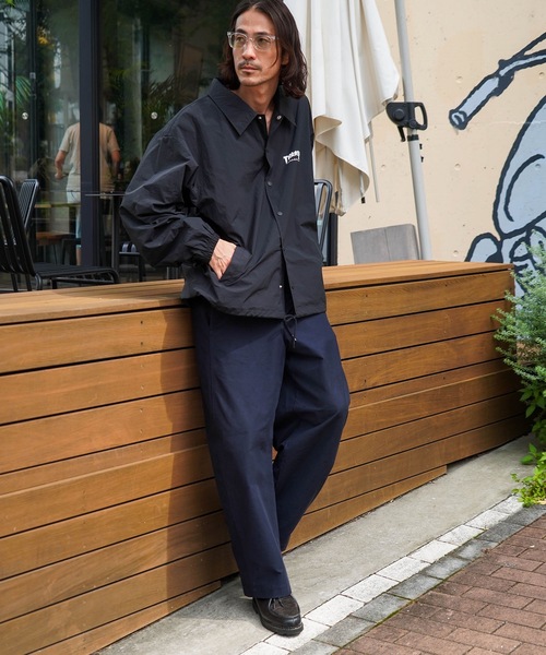 NYLON COACH JACKET/THRASHER スラッシャーナイロン コーチ
