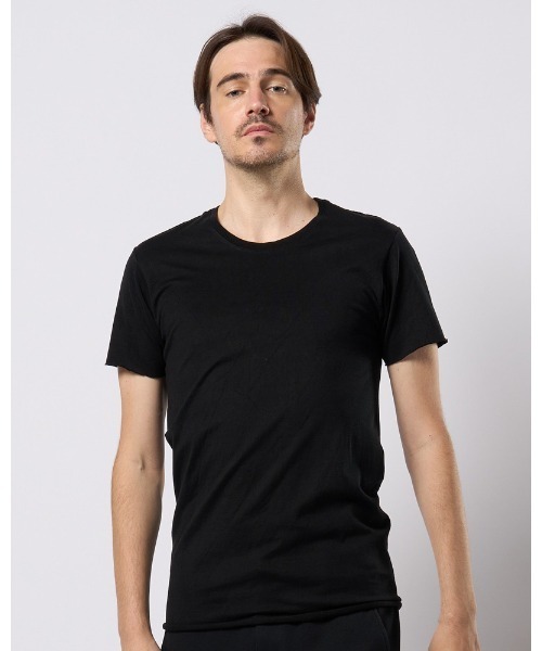 wjk（ダヴルジェイケイ）の「cut-off crew-neck S/S（Tシャツ/カットソー・メンズ・ホワイト/ブラック・X-LARGE/LARGE/MEDIUM/SMALL）」の19枚目の写真