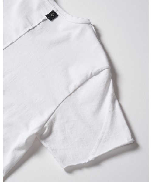 wjk（ダヴルジェイケイ）の「cut-off crew-neck S/S（Tシャツ/カットソー・メンズ・ホワイト/ブラック・X-LARGE/LARGE/MEDIUM/SMALL）」の11枚目の写真