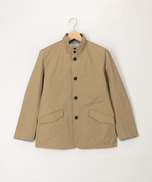 NOLLEY'S LIGHT（ノーリーズライト）の「《ビジカジ対応》スタンドブルゾン（ブルゾン・メンズ・ベージュ/ネイビー/オリーブ・S/M/L/XL）」の2枚目の写真