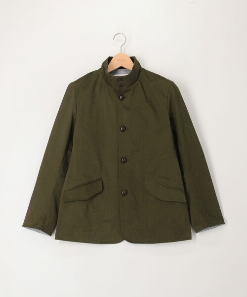 NOLLEY'S LIGHT（ノーリーズライト）の「《ビジカジ対応》スタンドブルゾン（ブルゾン・メンズ・ベージュ/ネイビー/オリーブ・S/M/L/XL）」の18枚目の写真