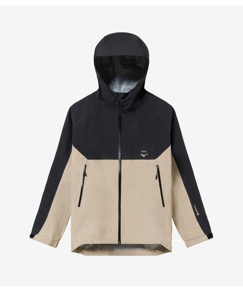 みあページ A.P.C. x MIZUNO コラボ第4弾 GORE-TEX 3L シェルジャケットが