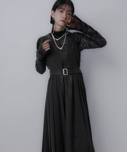 ジャガードキリカエジャンスカ(HARE)（ジャンパースカート）｜HARE