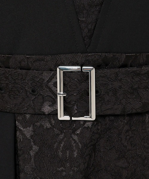 HARE（ハレ）の「ジャガードキリカエジャンスカ(HARE)（ジャンパースカート・レディース・ブルー/ブラック・FREE）」の19枚目の写真