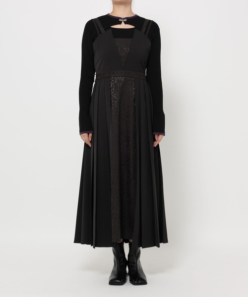 セール】ジャガードキリカエジャンスカ(HARE)（ジャンパースカート