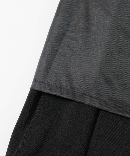 HARE（ハレ）の「ジャガードキリカエジャンスカ(HARE)（ジャンパースカート・レディース・ブルー/ブラック・FREE）」の5枚目の写真