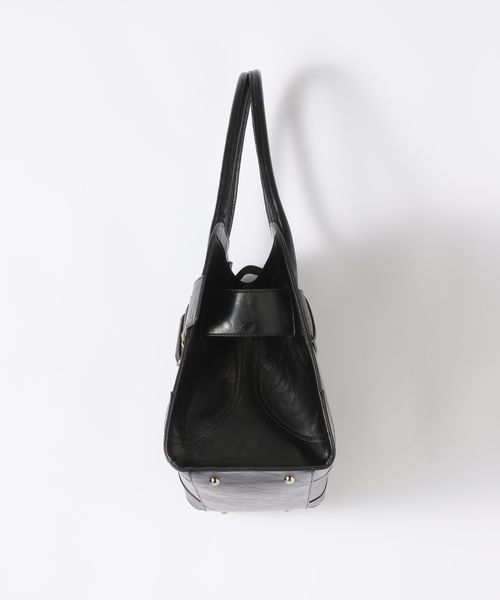 JEANASIS（ジーナシス）の「メタルミューズトートBAG/601799（ショルダーバッグ・レディース・ブラック/ブラウン・FREE）」の3枚目の写真