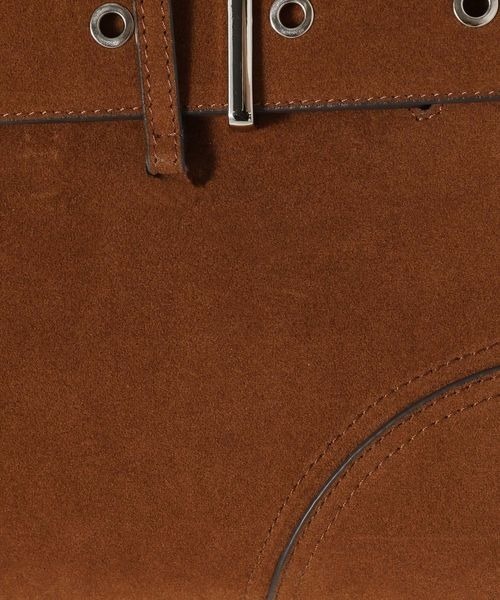 JEANASIS（ジーナシス）の「メタルミューズトートBAG/601799（ショルダーバッグ・レディース・ブラック/ブラウン・FREE）」の7枚目の写真