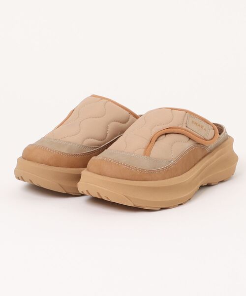 SHAKA（シャカ）の「【SHAKA】SCHLAF SLIDE（スリッポン・レディース・ダークブラウン/ベージュ/ブラック・25.0cm/23.0cm/24.0cm）」の3枚目の写真