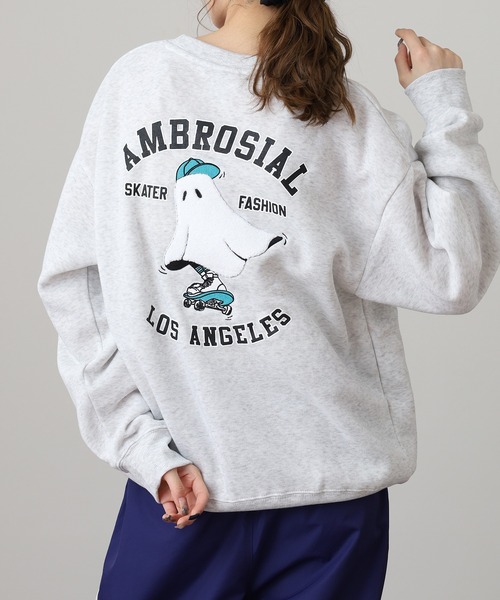 FUNALIVE(ファンアライブ)の「BF2 select アメカジスウェットクルーワイドシルエット裏起毛(スウェット・メンズ・ブラック/ホワイト系/杢グレー/スモーキーグリーン系/ホワイト系1/グリーン系1/ネイビー系1/ブラック系1/ホワイト/グレー系1/ブラウン/グリーン系2/ブラック系3/ブラック系その他/ホワイト系3/ブラック系4/ブラック系2/ネイビー系2/ホワイト系2/スモークピンク/ブラック系その他2/グレー系2/グレー系3/ブラック系5/ブラック系その他3/ホワイト系5/ダークグリーン系1/ブラック系その他4/ホワイト系6/ホワイト系4/ネイビー系3/ネイビー系4・LL/L/M)」の8枚目の写真