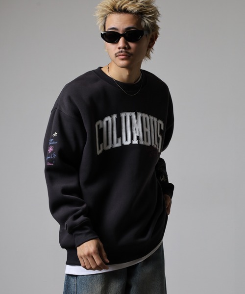 FUNALIVE(ファンアライブ)の「BF2 select アメカジスウェットクルーワイドシルエット裏起毛(スウェット・メンズ・ブラック/ホワイト系/杢グレー/スモーキーグリーン系/ホワイト系1/グリーン系1/ネイビー系1/ブラック系1/ホワイト/グレー系1/ブラウン/グリーン系2/ブラック系3/ブラック系その他/ホワイト系3/ブラック系4/ブラック系2/ネイビー系2/ホワイト系2/スモークピンク/ブラック系その他2/グレー系2/グレー系3/ブラック系5/ブラック系その他3/ホワイト系5/ダークグリーン系1/ブラック系その他4/ホワイト系6/ホワイト系4/ネイビー系3/ネイビー系4・LL/L/M)」の15枚目の写真