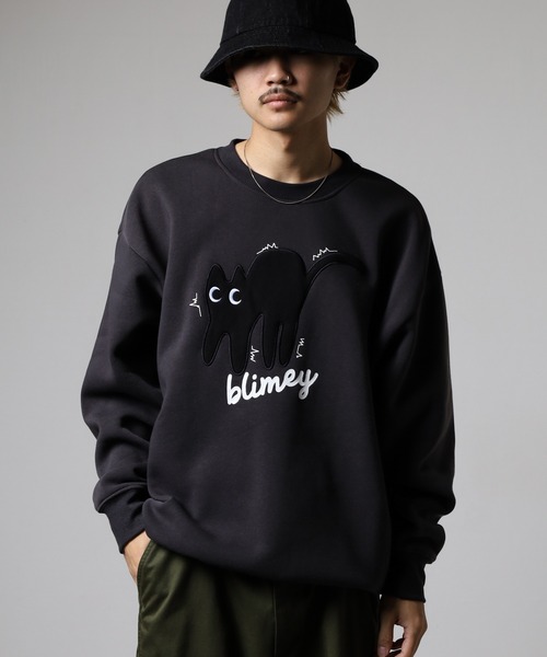 FUNALIVE(ファンアライブ)の「BF2 select アメカジスウェットクルーワイドシルエット裏起毛(スウェット・メンズ・ブラック/ホワイト系/杢グレー/スモーキーグリーン系/ホワイト系1/グリーン系1/ネイビー系1/ブラック系1/ホワイト/グレー系1/ブラウン/グリーン系2/ブラック系3/ブラック系その他/ホワイト系3/ブラック系4/ブラック系2/ネイビー系2/ホワイト系2/スモークピンク/ブラック系その他2/グレー系2/グレー系3/ブラック系5/ブラック系その他3/ホワイト系5/ダークグリーン系1/ブラック系その他4/ホワイト系6/ホワイト系4/ネイビー系3/ネイビー系4・LL/L/M)」の18枚目の写真