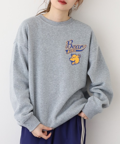 FUNALIVE(ファンアライブ)の「BF2 select アメカジスウェットクルーワイドシルエット裏起毛(スウェット・メンズ・ブラック/ホワイト系/杢グレー/スモーキーグリーン系/ホワイト系1/グリーン系1/ネイビー系1/ブラック系1/ホワイト/グレー系1/ブラウン/グリーン系2/ブラック系3/ブラック系その他/ホワイト系3/ブラック系4/ブラック系2/ネイビー系2/ホワイト系2/スモークピンク/ブラック系その他2/グレー系2/グレー系3/ブラック系5/ブラック系その他3/ホワイト系5/ダークグリーン系1/ブラック系その他4/ホワイト系6/ホワイト系4/ネイビー系3/ネイビー系4・LL/L/M)」の22枚目の写真