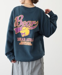 BF2 select アメカジスウェットクルーワイドシルエット裏起毛