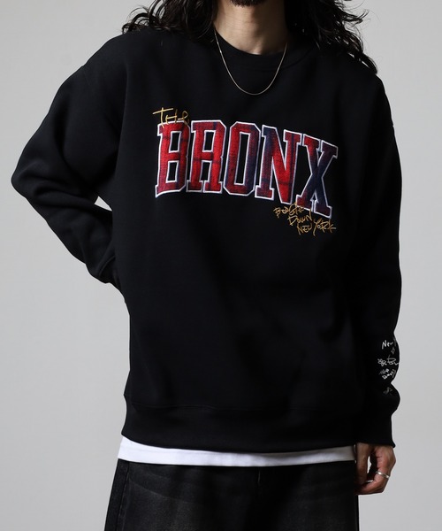 FUNALIVE(ファンアライブ)の「BF2 select アメカジスウェットクルーワイドシルエット裏起毛(スウェット・メンズ・ブラック/ホワイト系/杢グレー/スモーキーグリーン系/ホワイト系1/グリーン系1/ネイビー系1/ブラック系1/ホワイト/グレー系1/ブラウン/グリーン系2/ブラック系3/ブラック系その他/ホワイト系3/ブラック系4/ブラック系2/ネイビー系2/ホワイト系2/スモークピンク/ブラック系その他2/グレー系2/グレー系3/ブラック系5/ブラック系その他3/ホワイト系5/ダークグリーン系1/ブラック系その他4/ホワイト系6/ホワイト系4/ネイビー系3/ネイビー系4・LL/L/M)」の11枚目の写真