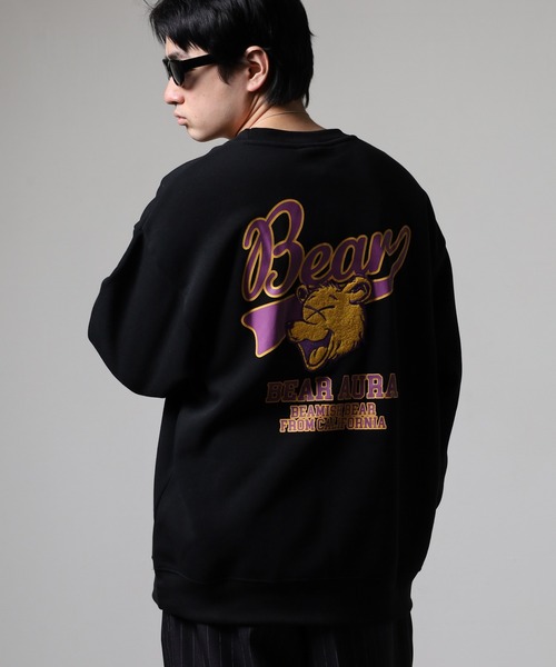 FUNALIVE(ファンアライブ)の「BF2 select アメカジスウェットクルーワイドシルエット裏起毛(スウェット・メンズ・ブラック/ホワイト系/杢グレー/スモーキーグリーン系/ホワイト系1/グリーン系1/ネイビー系1/ブラック系1/ホワイト/グレー系1/ブラウン/グリーン系2/ブラック系3/ブラック系その他/ホワイト系3/ブラック系4/ブラック系2/ネイビー系2/ホワイト系2/スモークピンク/ブラック系その他2/グレー系2/グレー系3/ブラック系5/ブラック系その他3/ホワイト系5/ダークグリーン系1/ブラック系その他4/ホワイト系6/ホワイト系4/ネイビー系3/ネイビー系4・LL/L/M)」の12枚目の写真