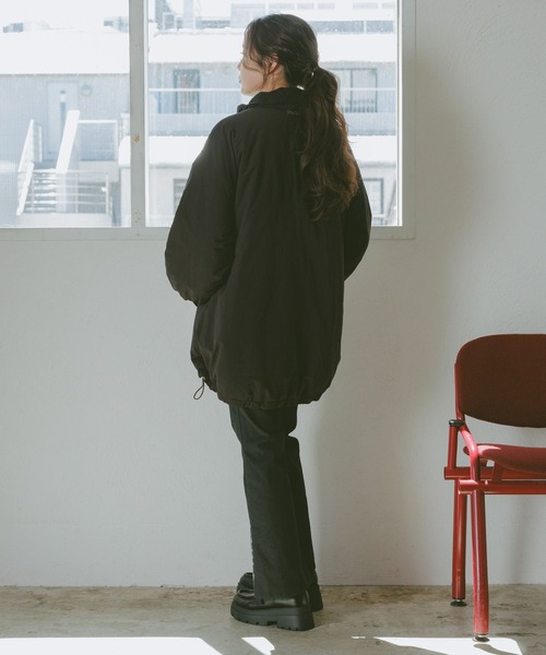 repipi armario（レピピ アルマリオ）の「【裏起毛】デニムフレアパンツ（デニムパンツ・キッズ・ブラック系その他/ブルー系/ブラック・LARGE/MEDIUM/SMALL）」の12枚目の写真