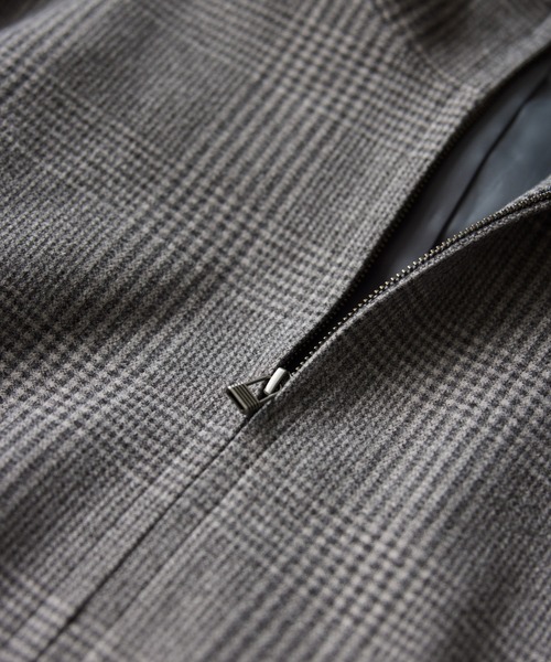 ROPE' PICNIC（ロペピクニック）の「【新色追加】ジャージーメルトンシリーズ ジップアップフーデッドコート/無地・チェック/リンクコーデ（その他アウター・レディース・ブラック系その他/ダークブラウン/ベージュ/ブラウン/チャコールグレー/ブラック/ライトグレー・FREE）」の19枚目の写真