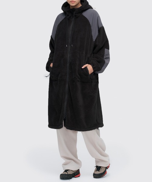 セール】【WILD THINGS】LEVEL3 SHAGGY HOODEDCOAT WTL252-05（モッズ