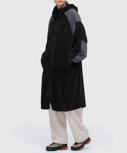 セール】【WILD THINGS】LEVEL3 SHAGGY HOODEDCOAT WTL252-05（モッズ