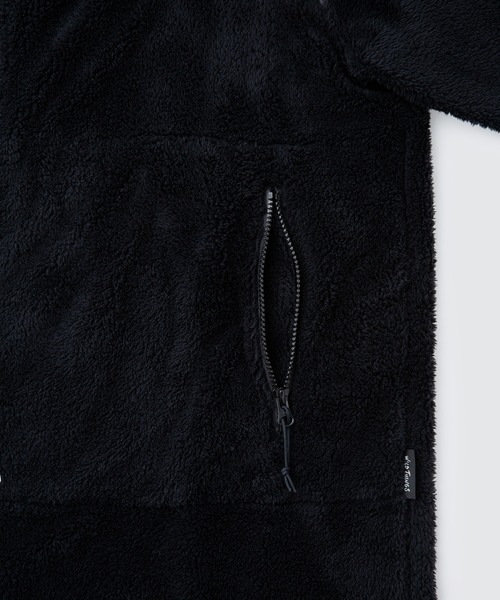 WILD THINGS（ワイルドシングス）の「【WILD THINGS】LEVEL3 SHAGGY HOODEDCOAT WTL252-05（モッズコート・レディース・ブラック・M/S）」の5枚目の写真