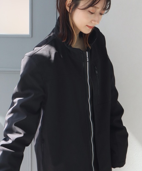 Calvin Klein（カルバン・クライン）の「【Calvin Klein/カルバンクライン】Shell Boa Jacket/裏ボア シェル ジャケット（その他アウター・メンズ・ブラック・M/L/S/XL）」の4枚目の写真