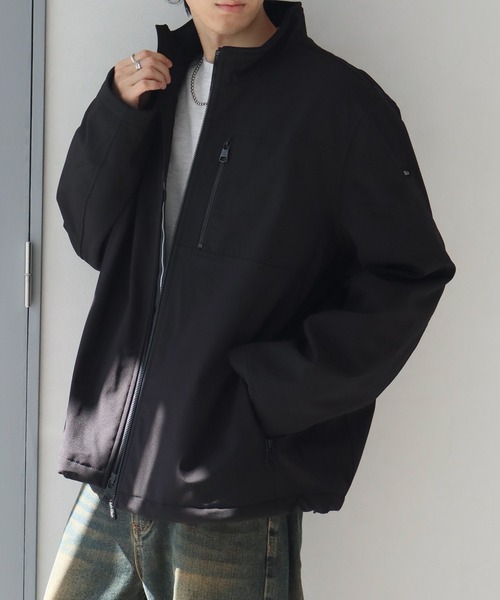 Calvin Klein（カルバン・クライン）の「【Calvin Klein/カルバンクライン】Shell Boa Jacket/裏ボア シェル ジャケット（その他アウター・メンズ・ブラック・M/L/S/XL）」の12枚目の写真