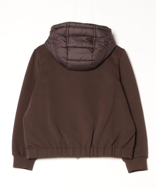 DOUBLE STANDARD CLOTHING(ダブルスタンダードクロージング)の「ドッキングライトダウンブルゾン(ブルゾン・レディース・ブラウン/ブラック・36/38)」の3枚目の写真