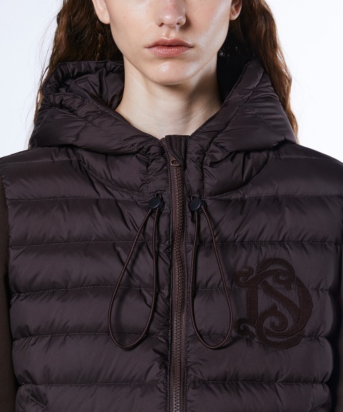 DOUBLE STANDARD CLOTHING(ダブルスタンダードクロージング)の「ドッキングライトダウンブルゾン(ブルゾン・レディース・ブラウン/ブラック・36/38)」の17枚目の写真