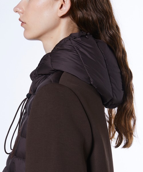 DOUBLE STANDARD CLOTHING(ダブルスタンダードクロージング)の「ドッキングライトダウンブルゾン(ブルゾン・レディース・ブラウン/ブラック・36/38)」の19枚目の写真