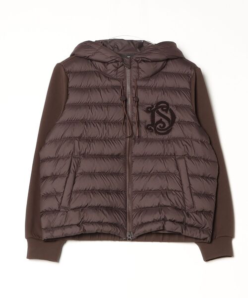 DOUBLE STANDARD CLOTHING(ダブルスタンダードクロージング)の「ドッキングライトダウンブルゾン(ブルゾン・レディース・ブラウン/ブラック・36/38)」の10枚目の写真