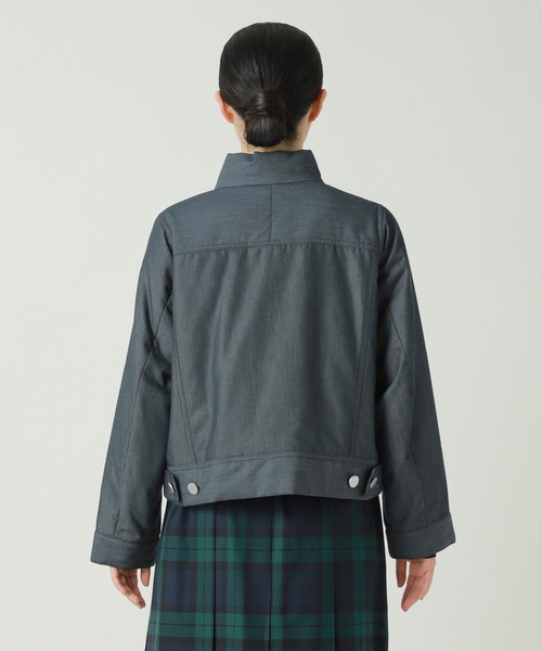 ZUCCa（ズッカ）の「チューブデニム / ブルゾン / S（ブルゾン・レディース・ブラック/ネイビー・M size）」の3枚目の写真