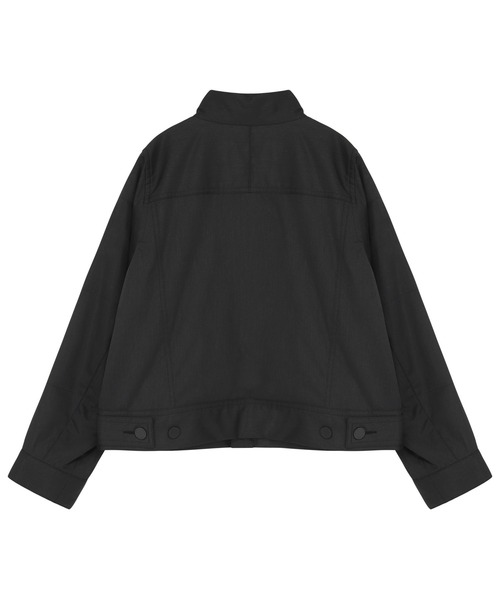 ZUCCa（ズッカ）の「チューブデニム / ブルゾン / S（ブルゾン・レディース・ブラック/ネイビー・M size）」の5枚目の写真