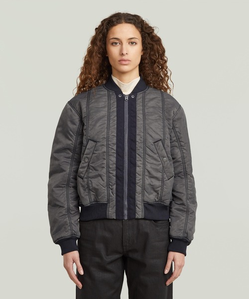 G-STAR（ジースター）の「BOMBER JACKET/ミリタリーディテール