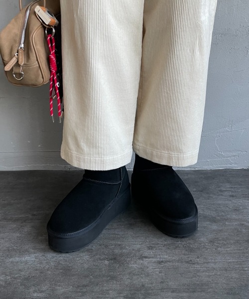 EMU Australia/エミュ オーストラリア] 厚底 ショート ムートンブーツ