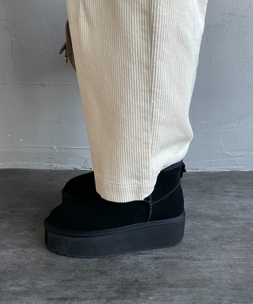 EMU Australia/エミュ オーストラリア] 厚底 ショート ムートンブーツ